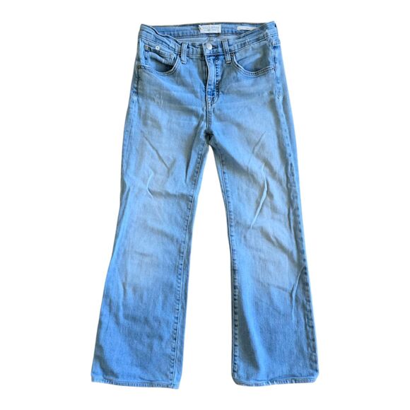 Nili Lotan Light Blue Wash Celia Straight Jeans 26 - Picture 1 of 4